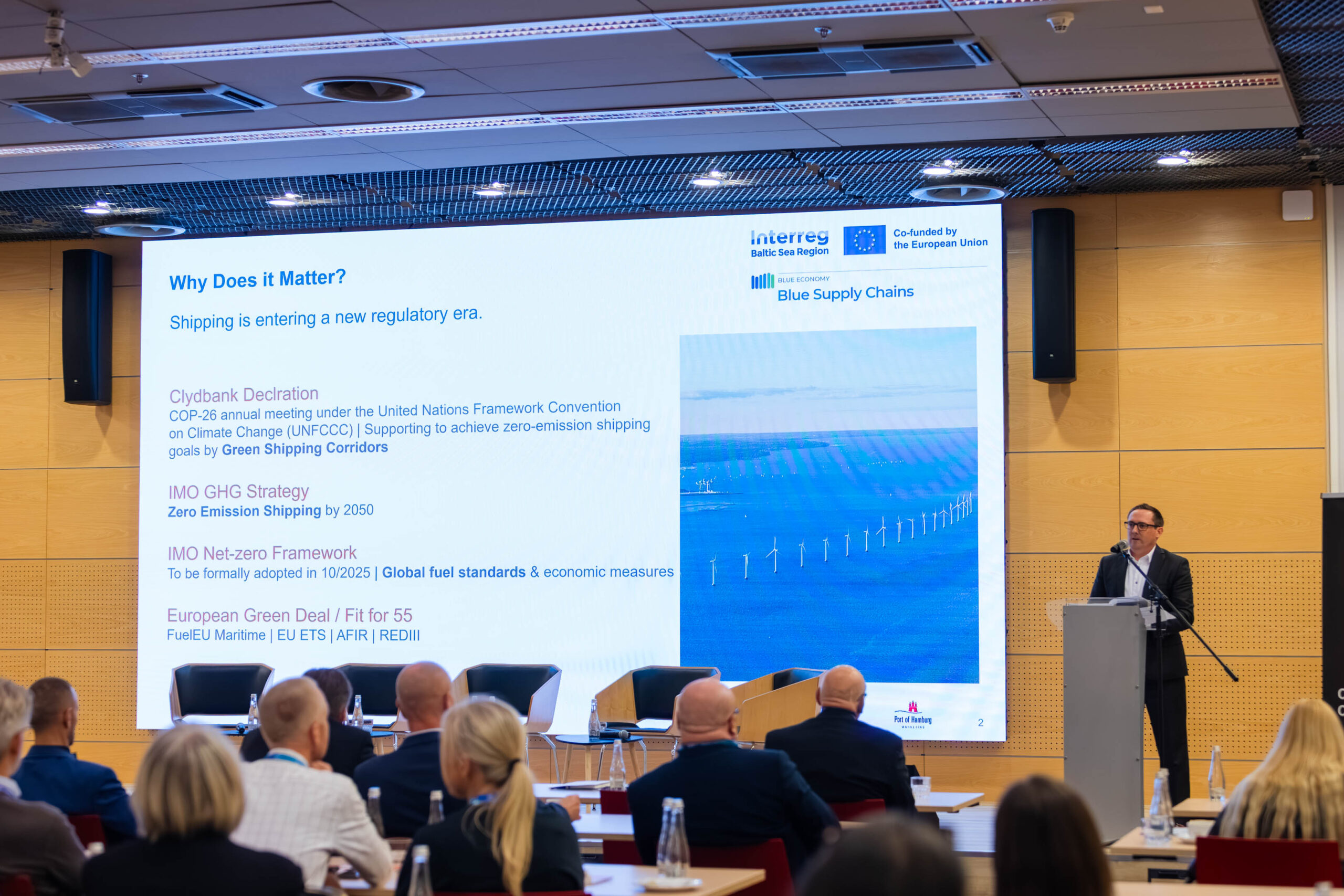 Blue Supply Chains at Baltic Ports Conference