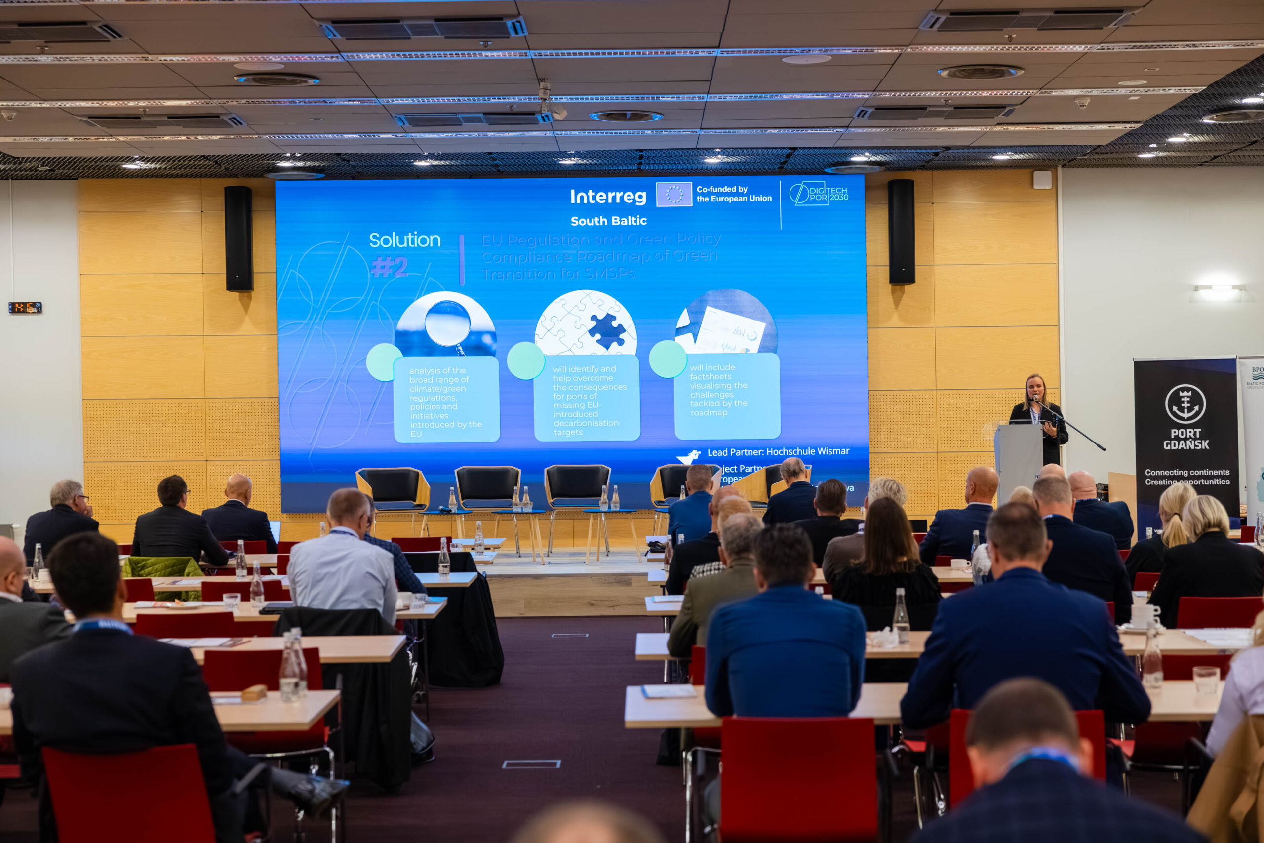 DigiTechPort2030 at Baltic Ports Conference