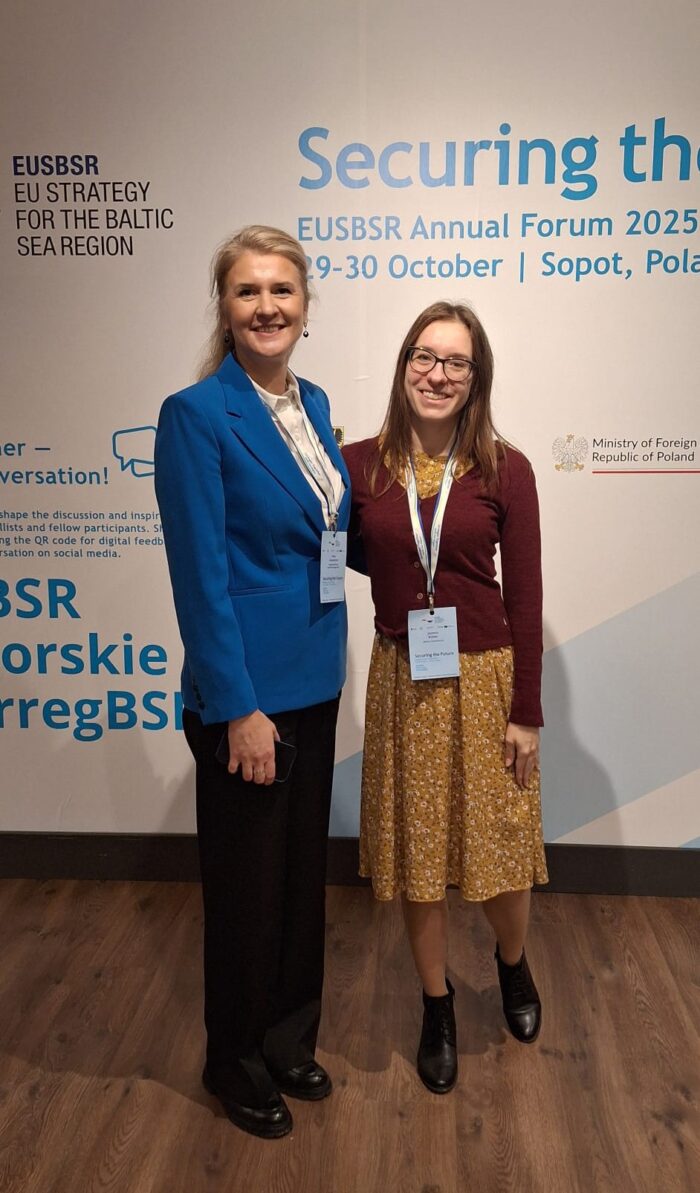 Erika and Joanna from DigiTechPort2030 at EUSBSR Annual Forum 2025