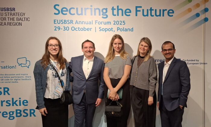 Blue Supply Chains team at the EUSBSR Annual Forum 2025