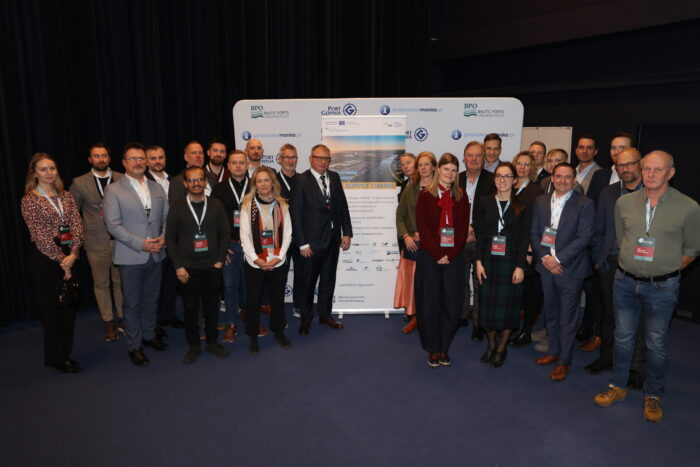 Blue Supply Chains partners at Baltic Ports for Climate